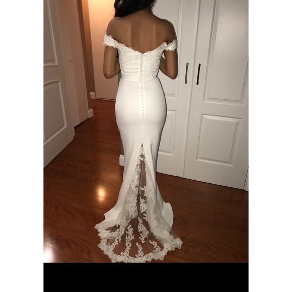 Wedding/Bridesmaid Mermaid Fitted Gown - Picture 4 of 8